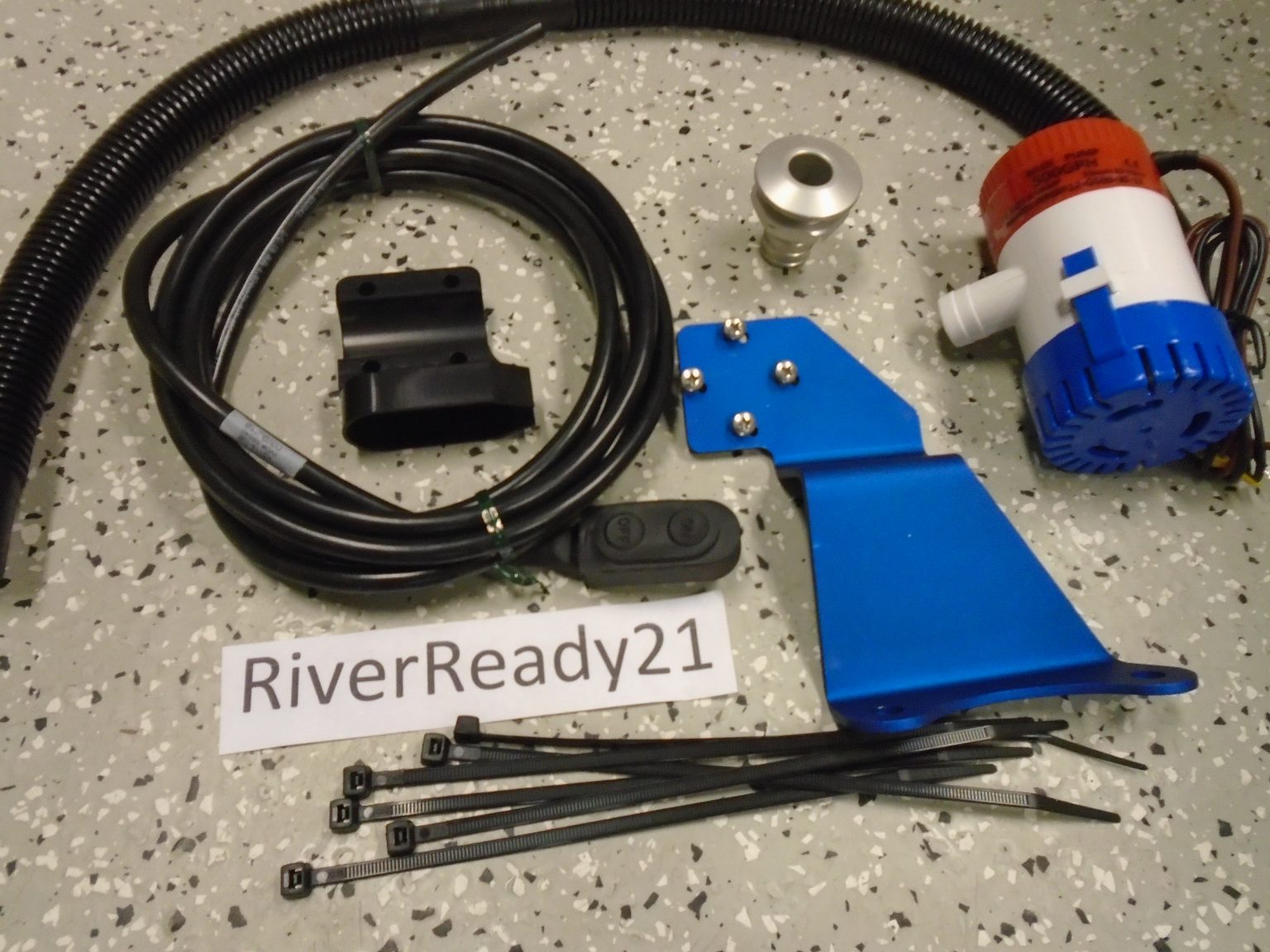 Kawasaki 550sx 750 sx sxi pro JetSki 500 gph Bilge Pump Kit w/ bilge