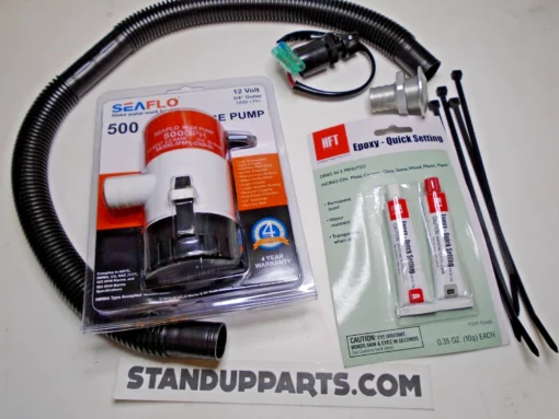 Rotary Universal Rule Bilge Pump Kit 550 650 701 750 800 Super-Jet-ski-Sea-Doo
