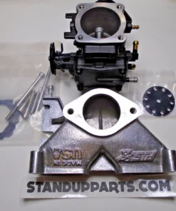 Kawasaki js-440-550 Jet-Ski PJS Intake Manifold Carb upgrade w/ Mikuni SBN44