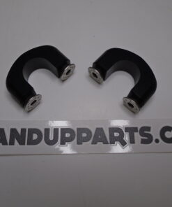 BLACK Handle Bars Bar Clamps 7/8" bars Yamaha Kawasaki jetski 440 550 650 701 760 800 1500 super-jet-ski Bar Clamps BLACK