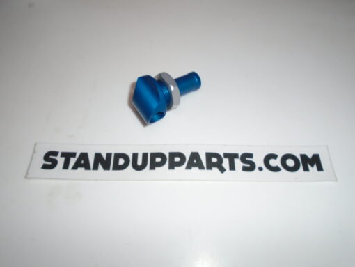 1/2" BLUE Bypass Fitting Diverter Pisser Super-Jet-Ski Sea-Doo Pwc USA made, triple sealed Straight color 1/2" BLUE