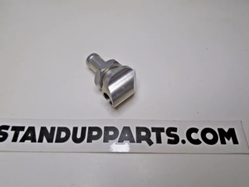1/2" Bypass Fitting Diverter Pisser Super-Jet-Ski Sea-Doo Pwc USA made, triple sealed Straight Silver color 1/2"