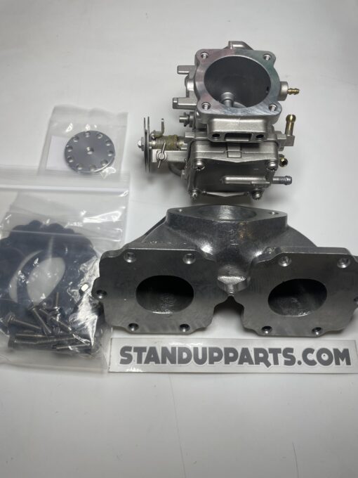 Kawasaki 550SX Jet-Ski Intake Manifold Carb upgrade w Mikuni SBN44 Carb 1991-95
