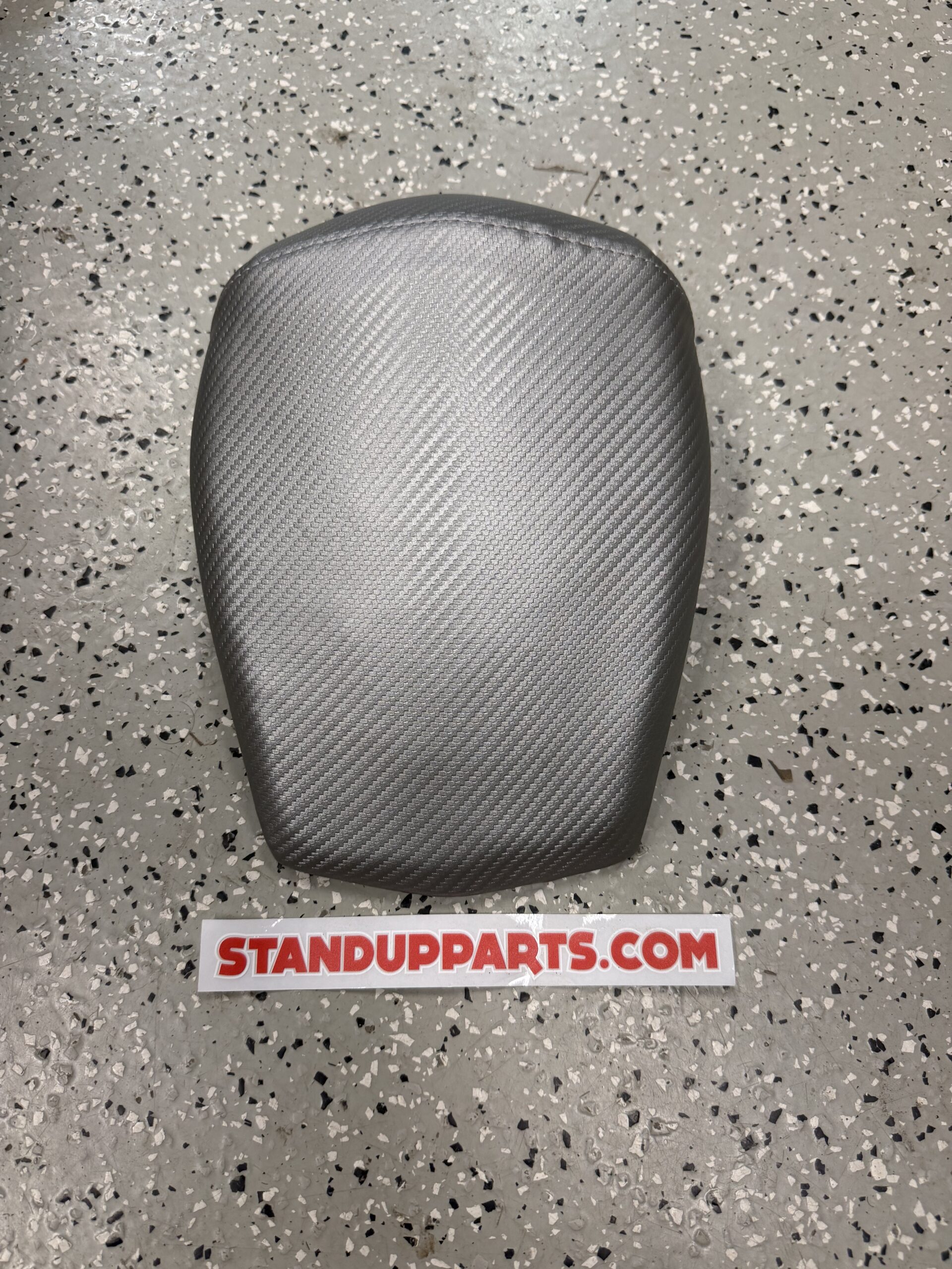 Kawasaki js-300-440-550-sx Jet-Ski Handle-Pole Bar Chin-Pad Cover sew20p SILVER GRAY GREY CARBON