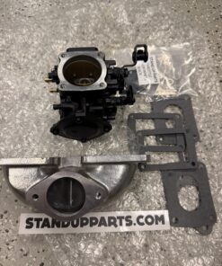 Kawasaki 650 Jet-Ski Mikuni 44 sbn Carb-Intake-Manifold upgrade 650-sx-x2-ts New TEMP SHIPPING WITH A CHOKE