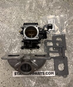 Alternative view of Kawasaki 650 Jet-Ski Mikuni 44 sbn Carb-Intake-Manifold upgrade 650-sx-x2-ts New TEMP SHIPPING WITH A CHOKE