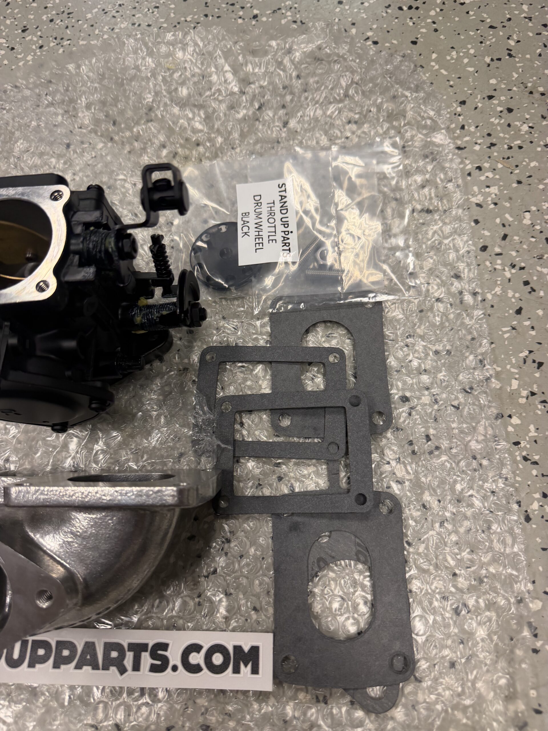 Kawasaki 650 Jet-Ski Mikuni 44 sbn Carb-Intake-Manifold upgrade 650-sx-x2-ts New TEMP SHIPPING WITH A CHOKE - Image 3