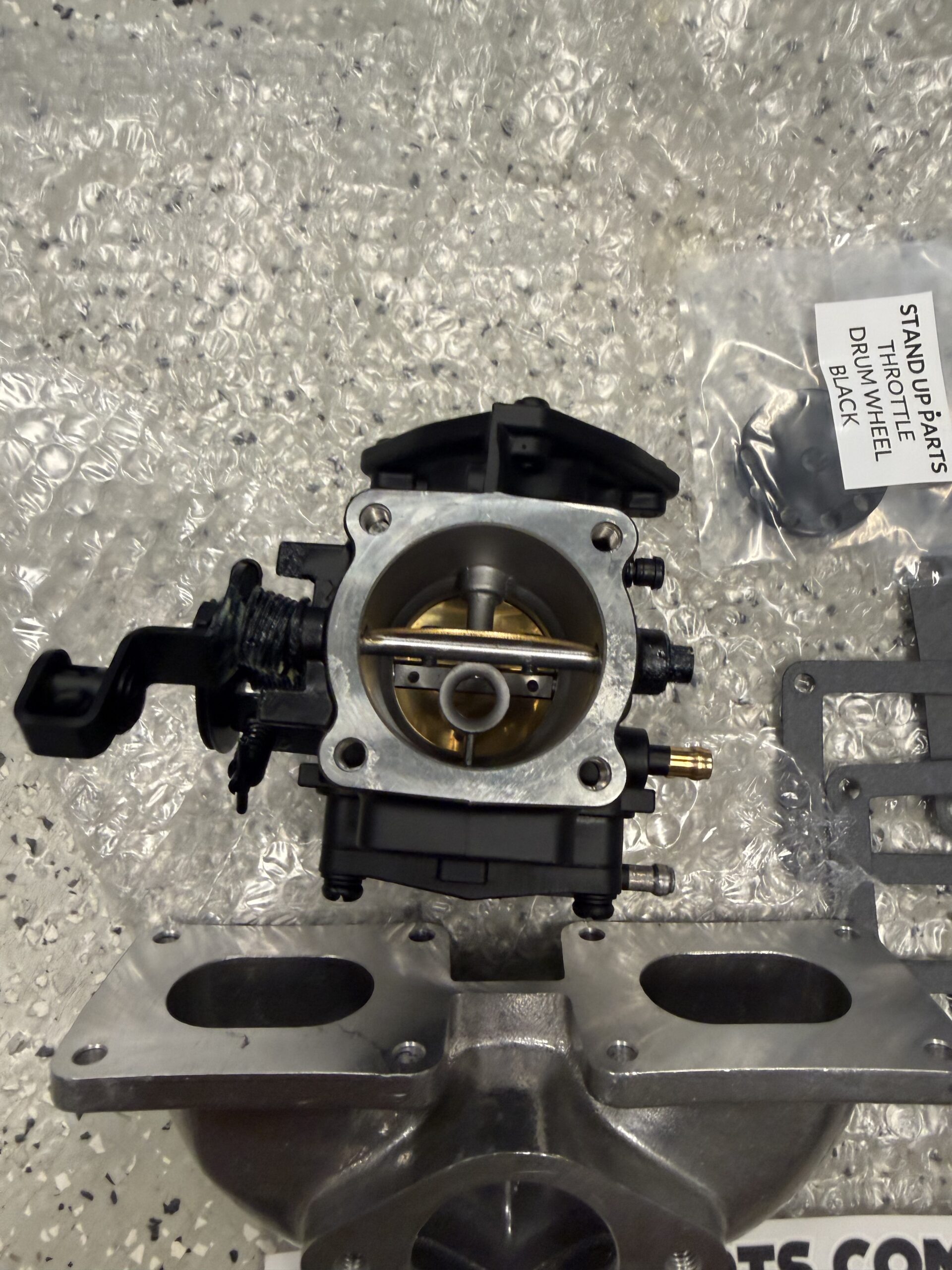 Kawasaki 650 Jet-Ski Mikuni 44 sbn Carb-Intake-Manifold upgrade 650-sx-x2-ts New TEMP SHIPPING WITH A CHOKE - Image 5