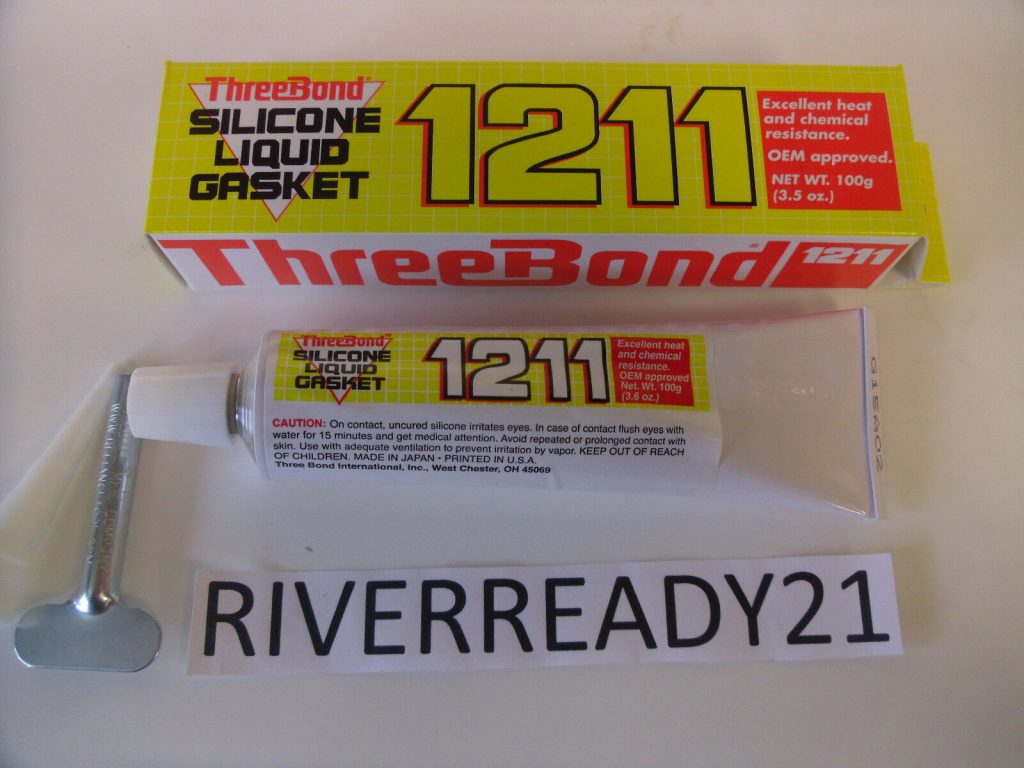 ThreeBond 1211 Silicone Engine Case Block Gasket Sealer YamaHondabond New RTS Stand Up Parts